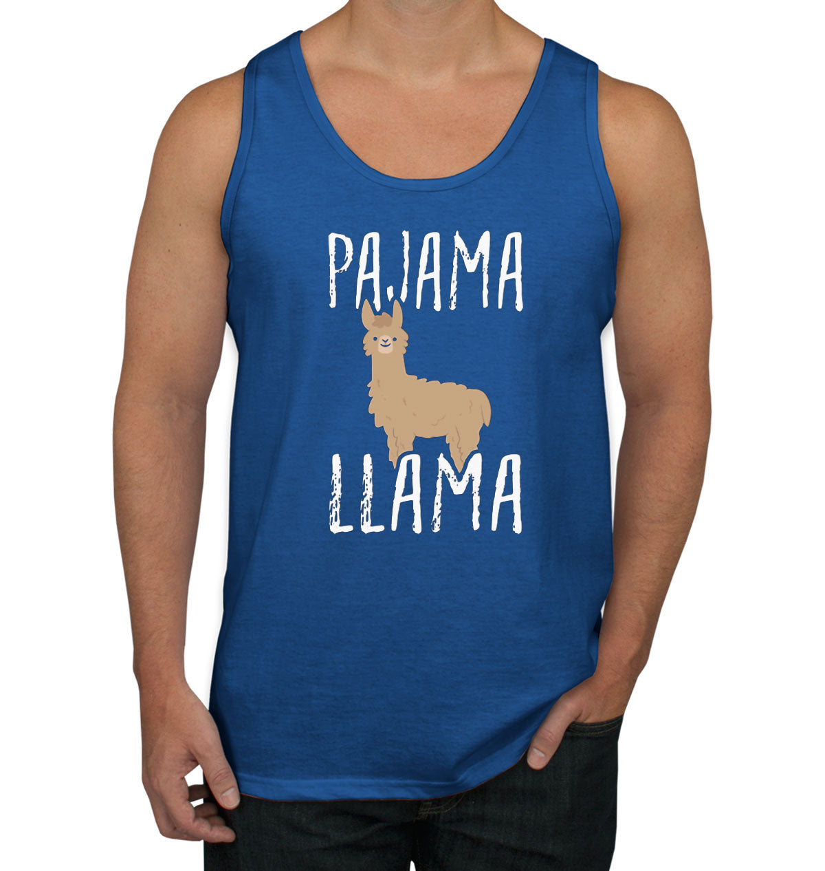 Pajama Llama Men's Tank Top