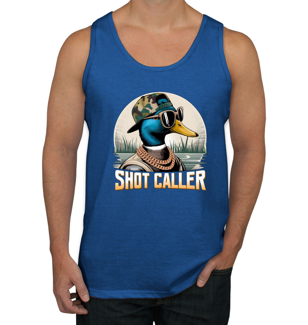 Shot Caller Duck Hunting Men's Tank Top