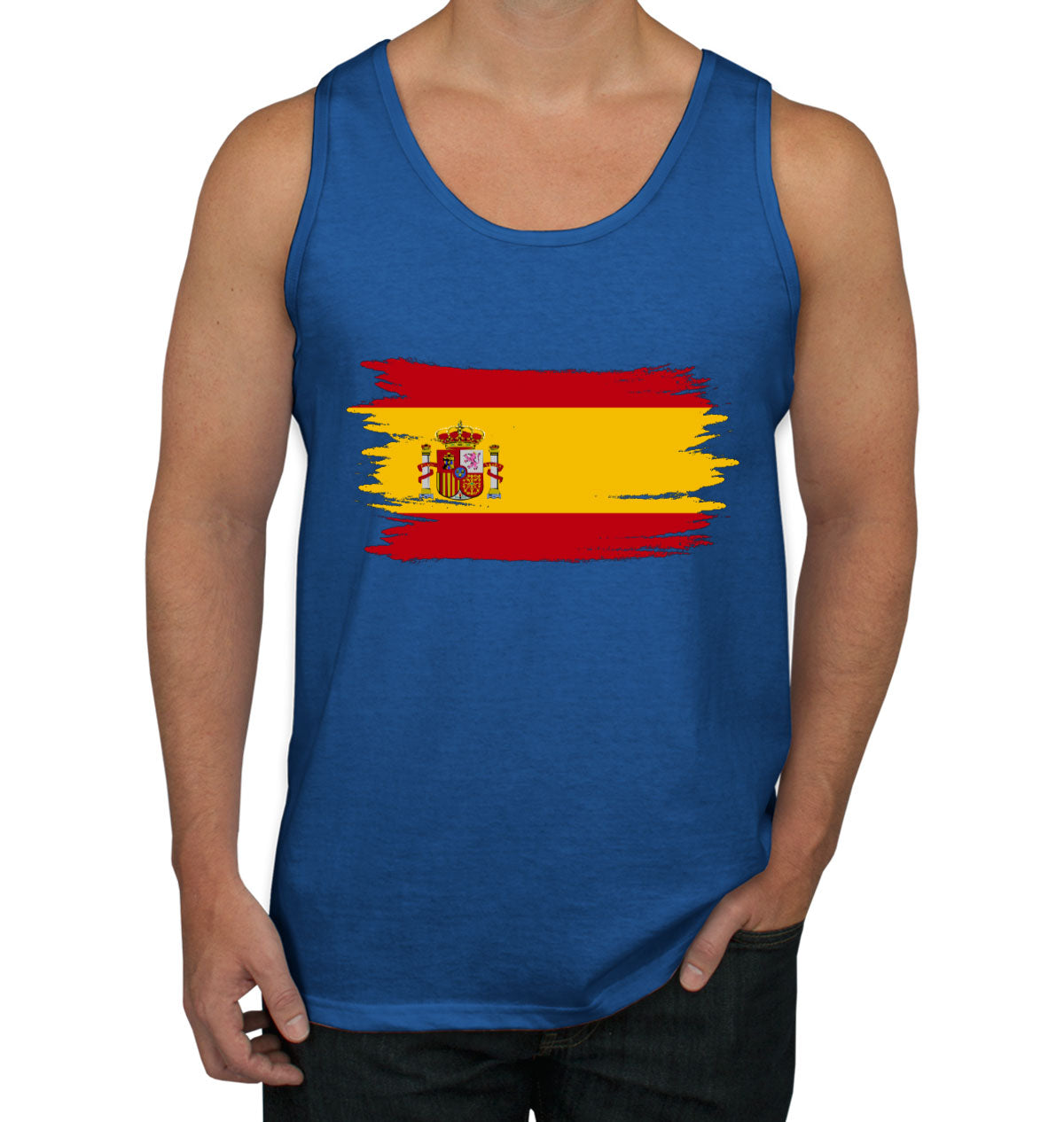 Spain Flag Men's Tank Top