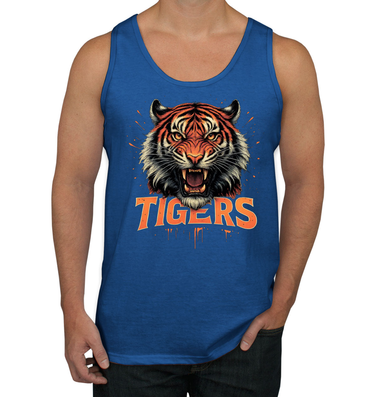 Tigers Men's Tank Top