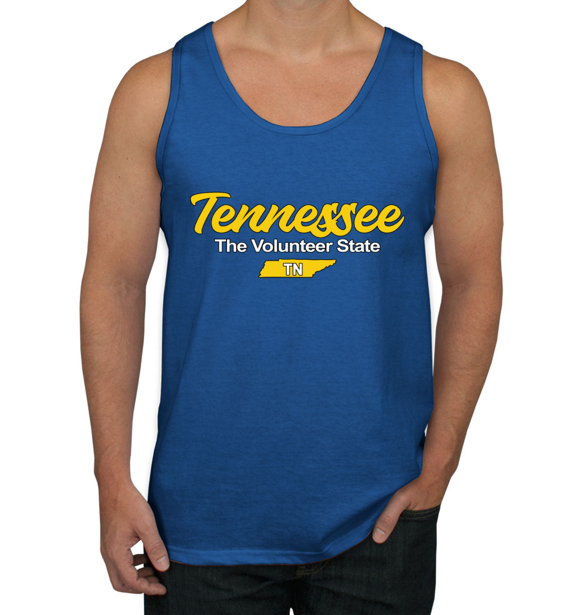 Tennessee The Volunteer State Men's Tank Top