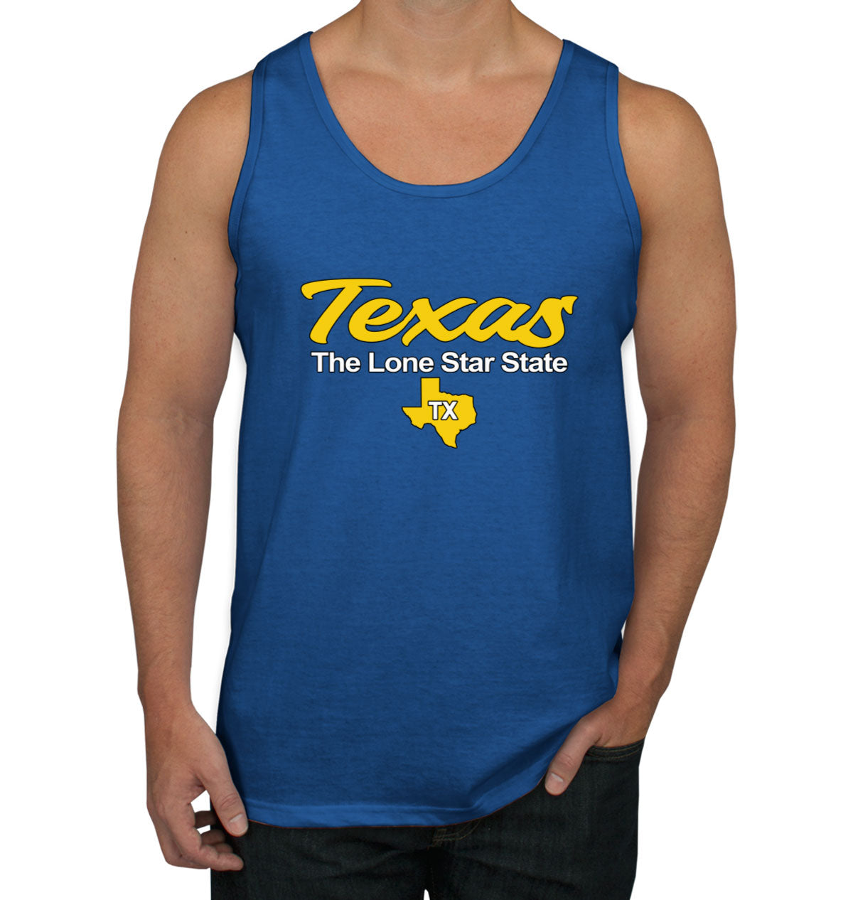 Texas The Lone Star State Men's Tank Top