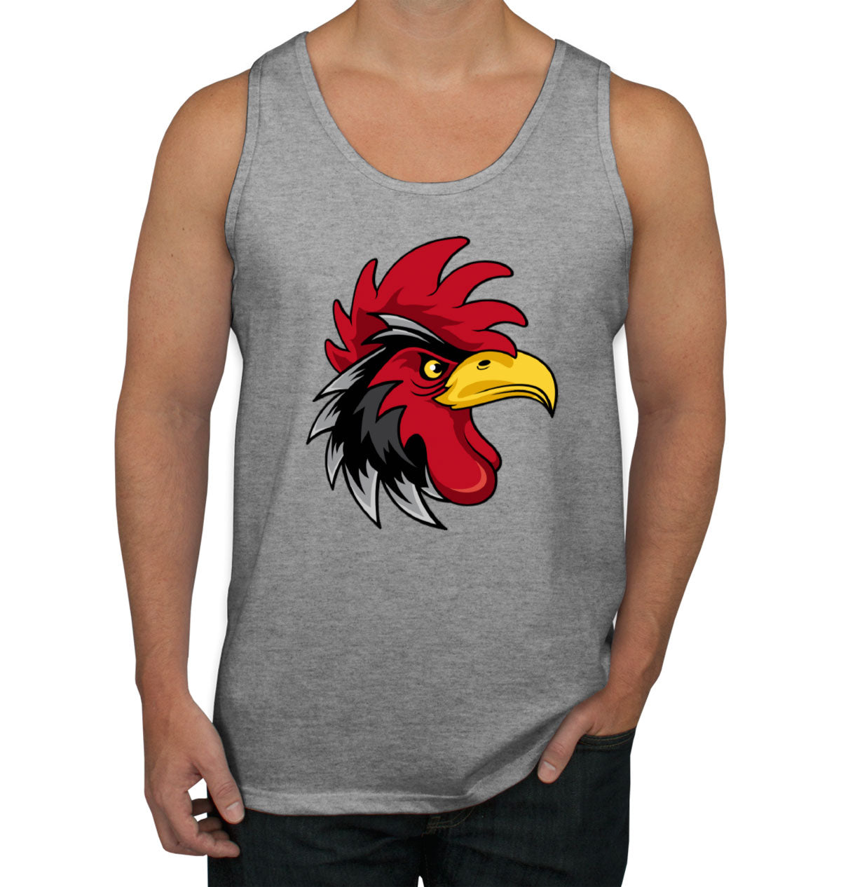 Angry Rooster Men's Tank Top