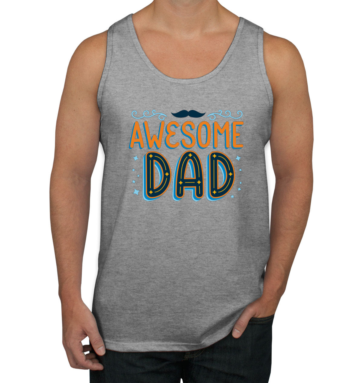 Awesome Dad Father's Day Men's Tank Top