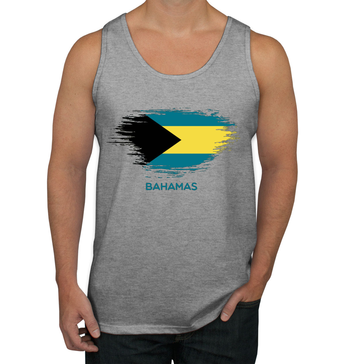 Bahamas Flag Men's Tank Top