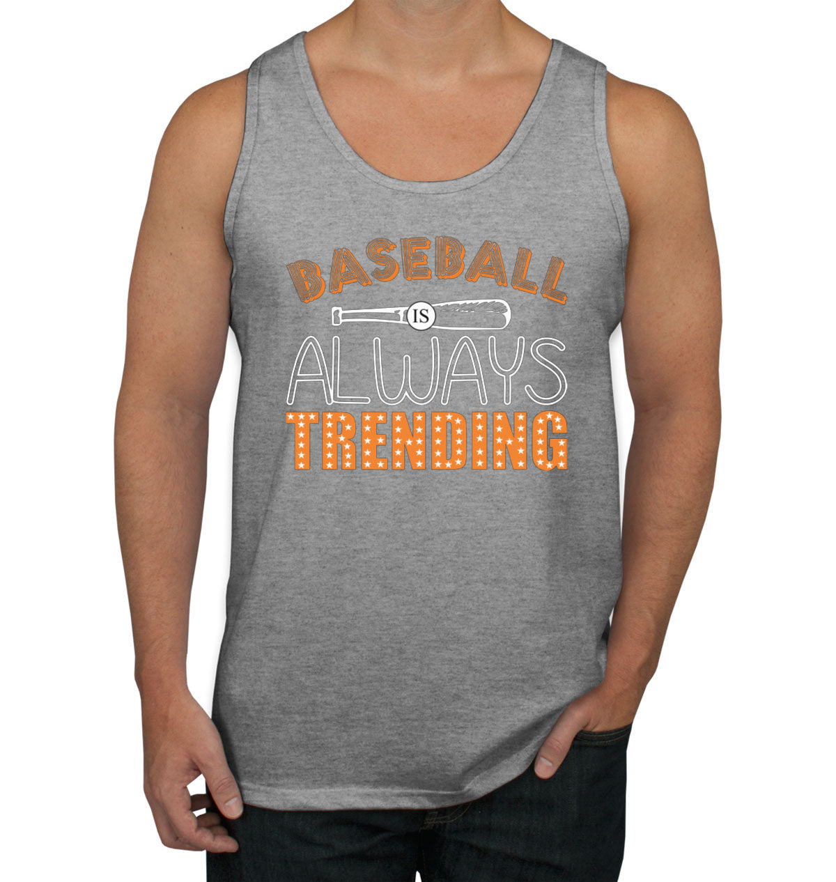 Baseball Is Always Trending Men's Tank Top
