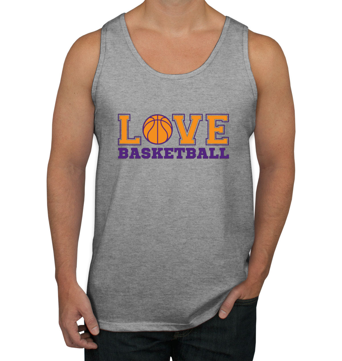 Basketball Love Men's Tank Top