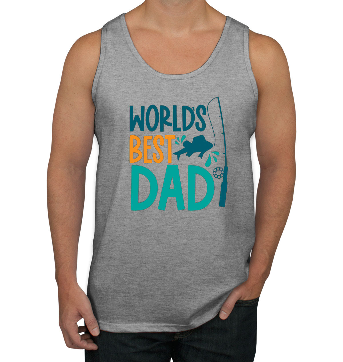 World's Best Dad Father's Day Men's Tank Top