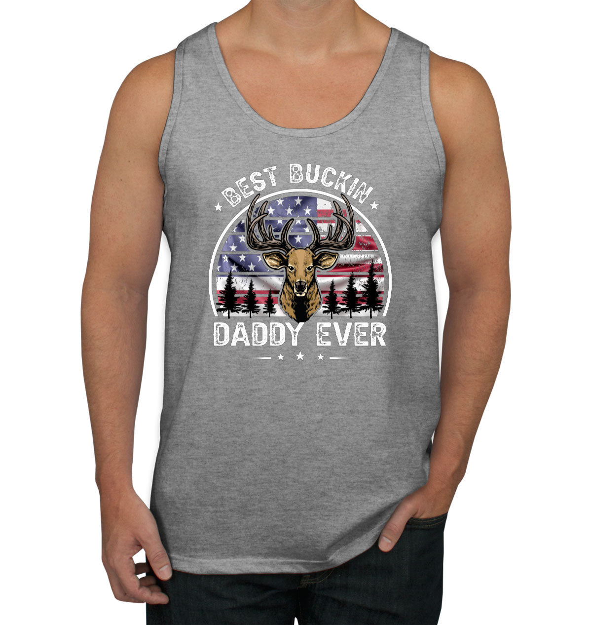 Best Buckin Daddy Ever Men's Tank Top