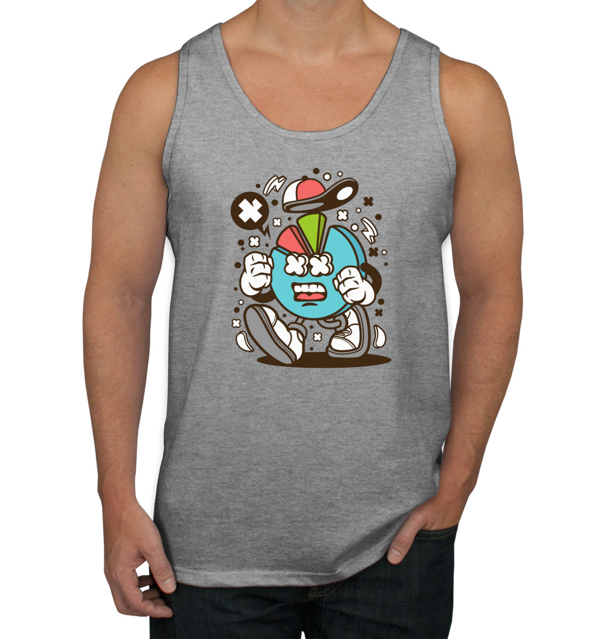 Funny Business Chart Icon Men's Tank Top