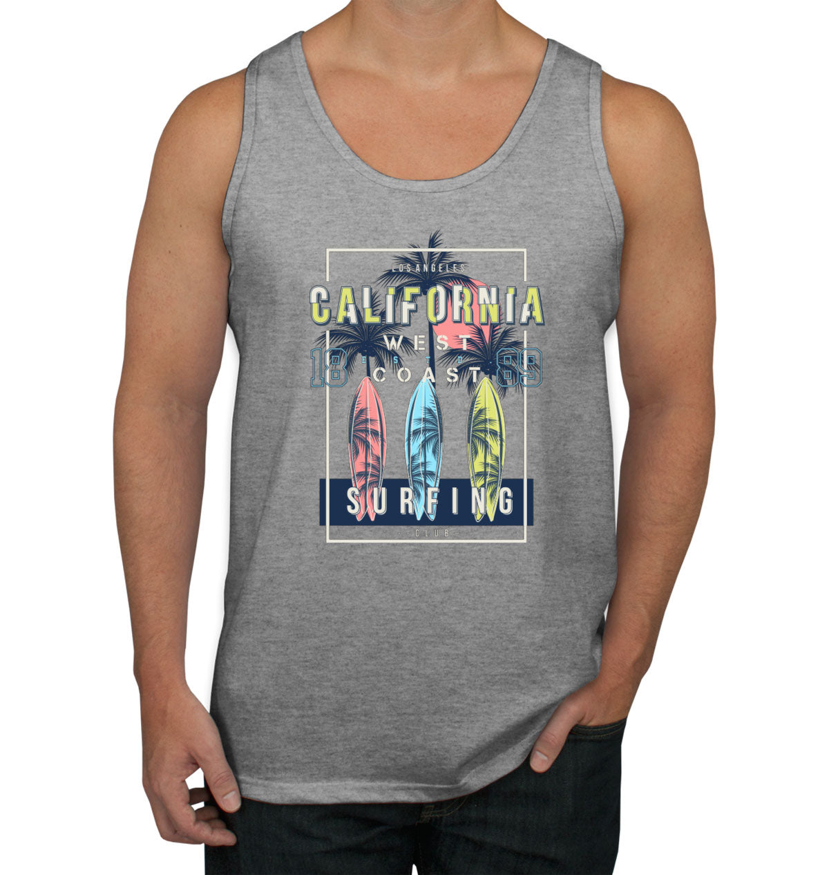 California West Coast Surfing Club Men's Tank Top