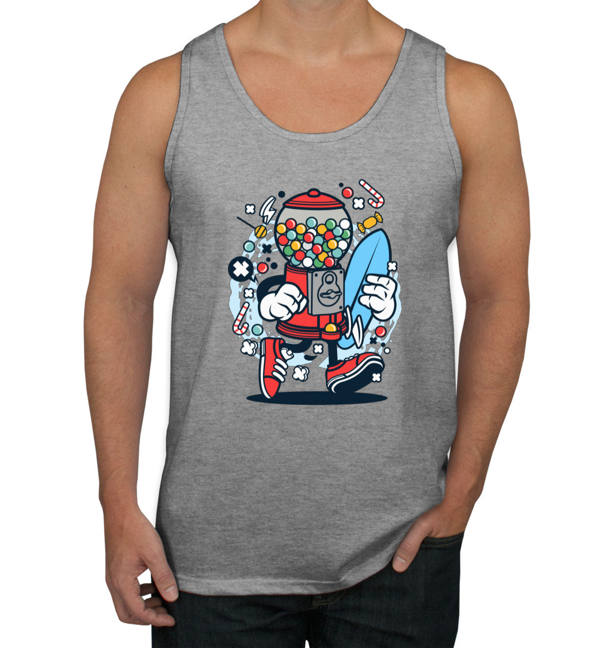 Candy Machine Surfer Men's Tank Top