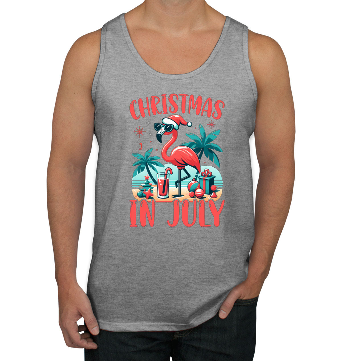 Christmas In July Men's Tank Top