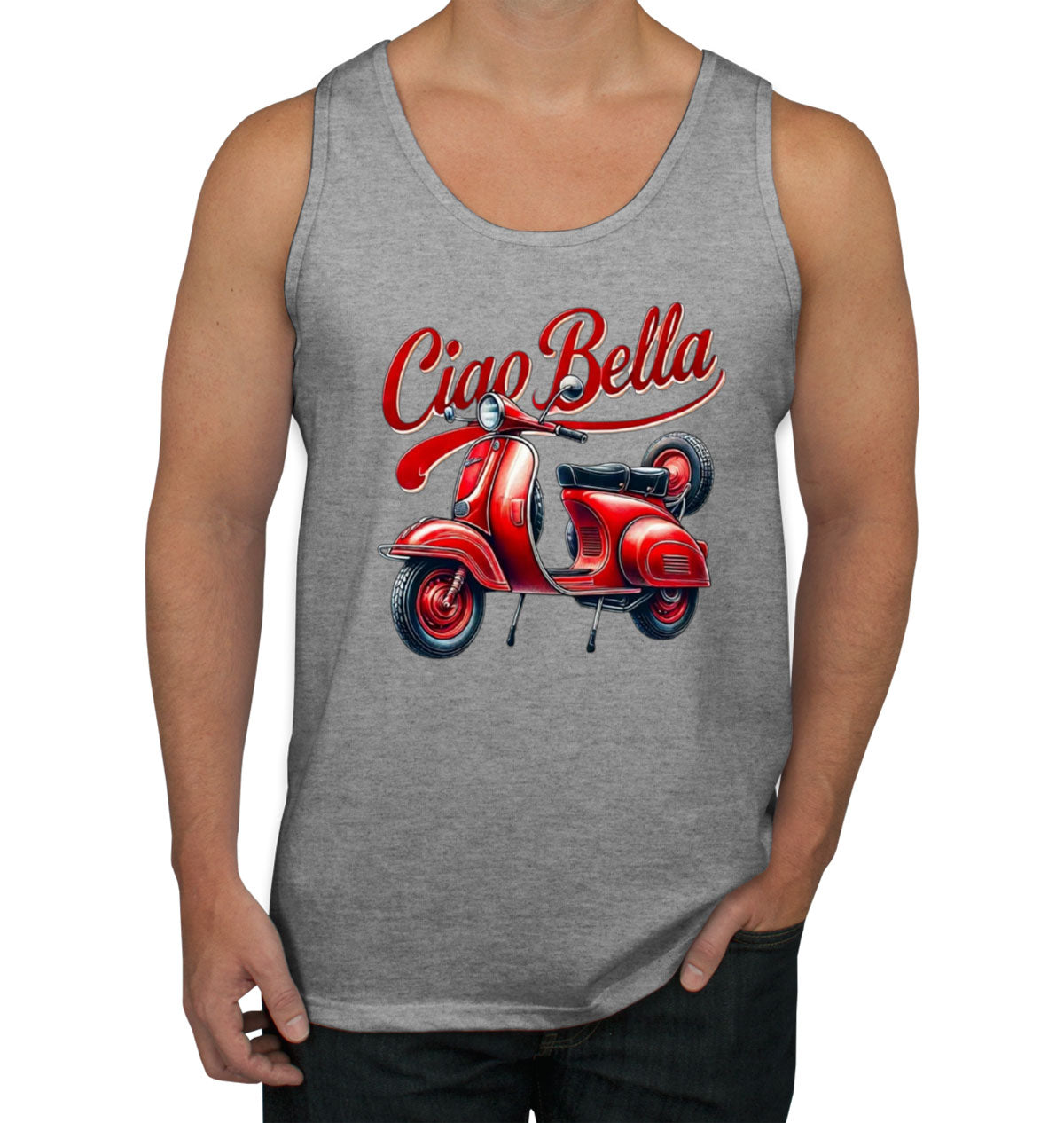 Ciao Bella Red Bike Men's Tank Top