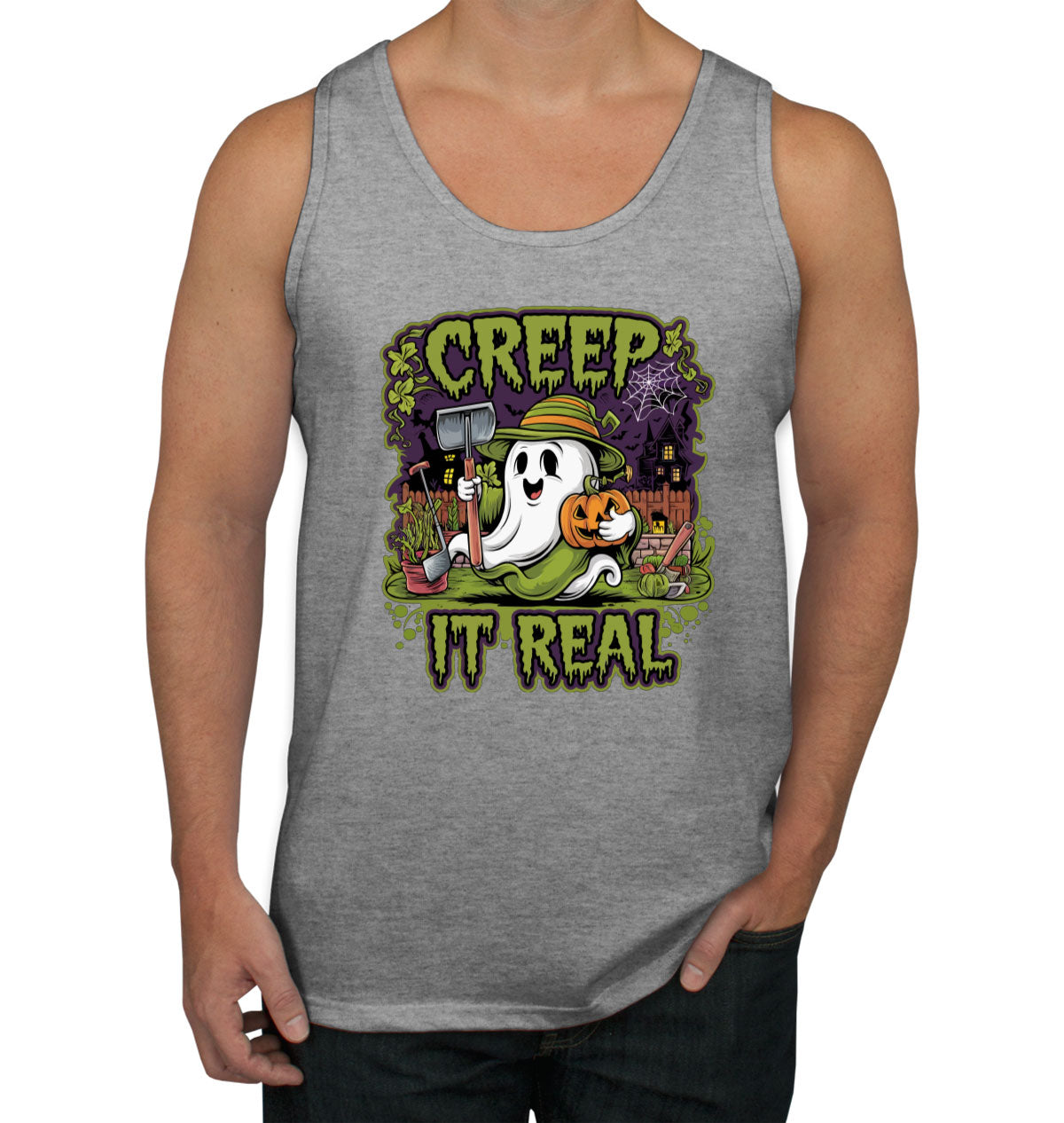 Creep It Real Men's Tank Top