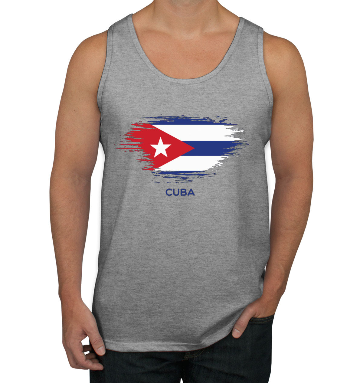 Cuba Flag Men's Tank Top