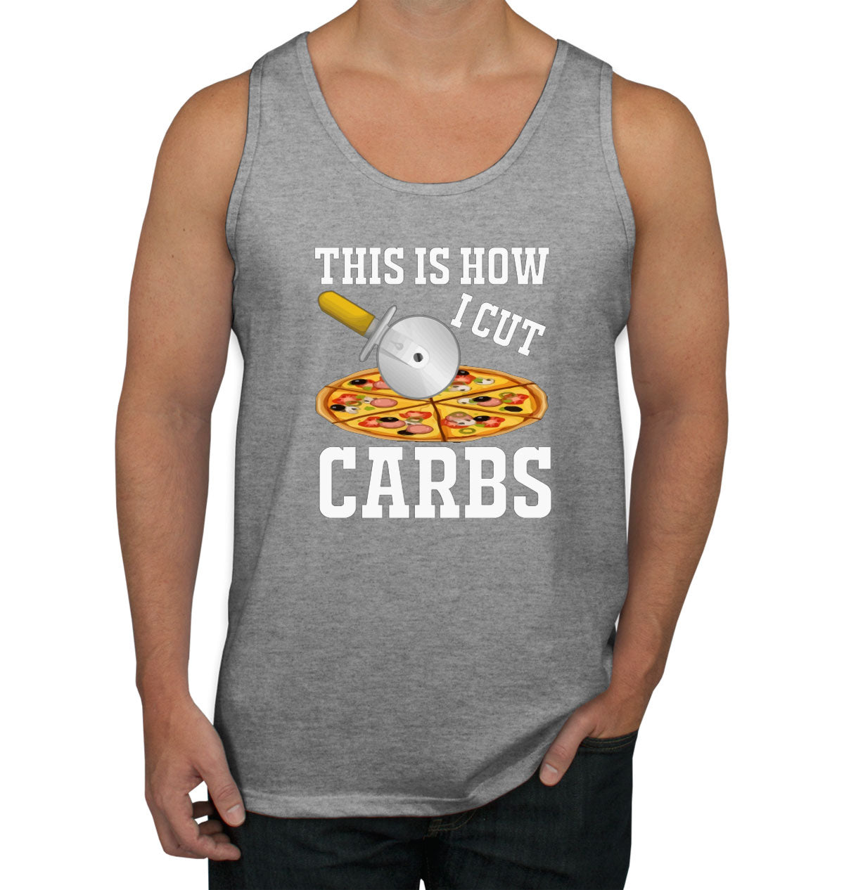 This Is How I Cut Carbs Diet Men's Tank Top