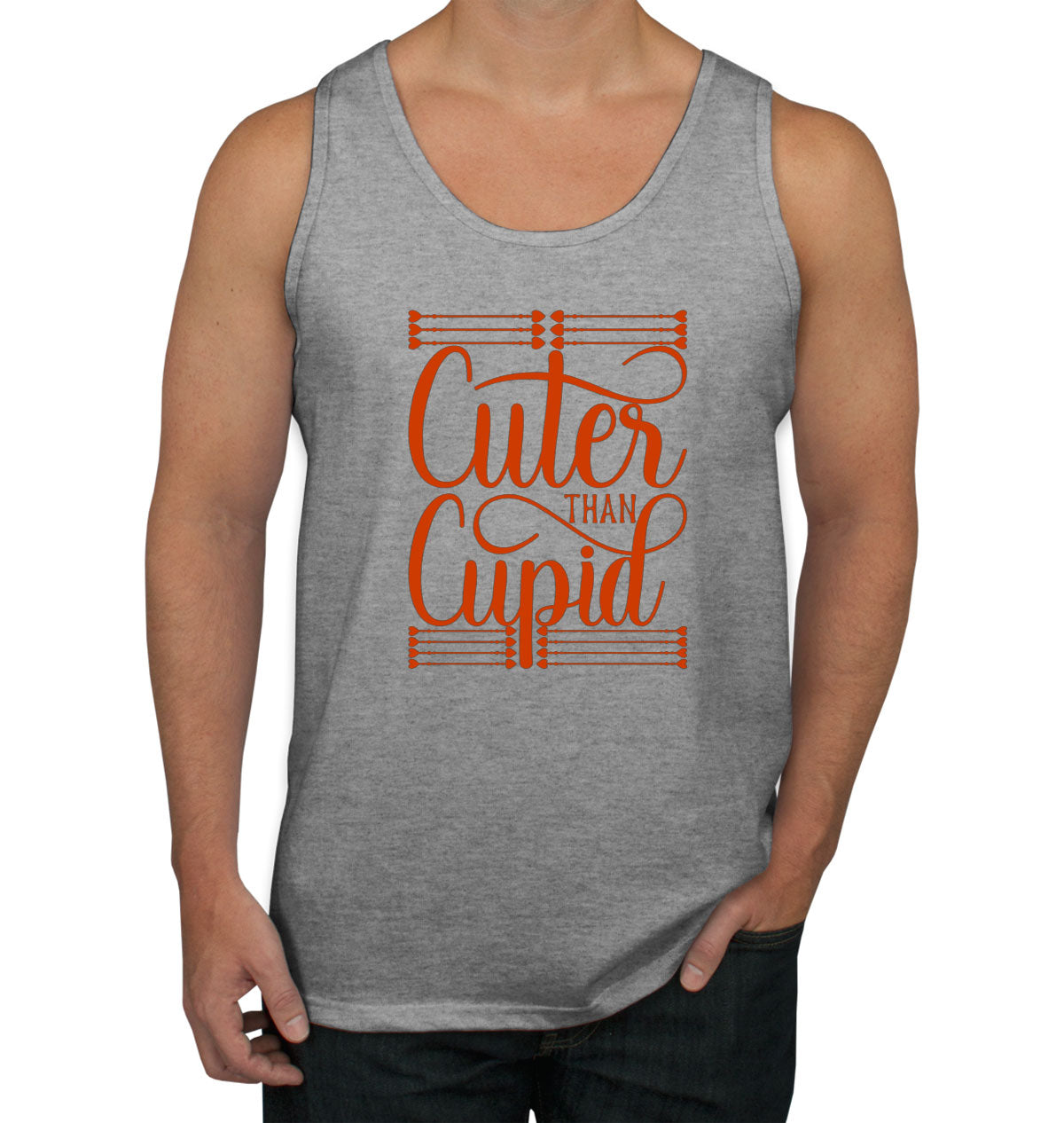 Cuter Than Cupid Men's Tank Top