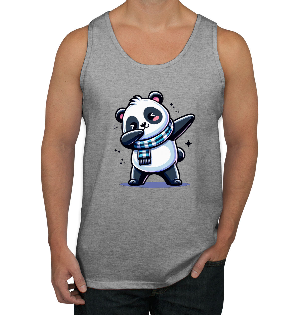 Dabbing Panda Men's Tank Top