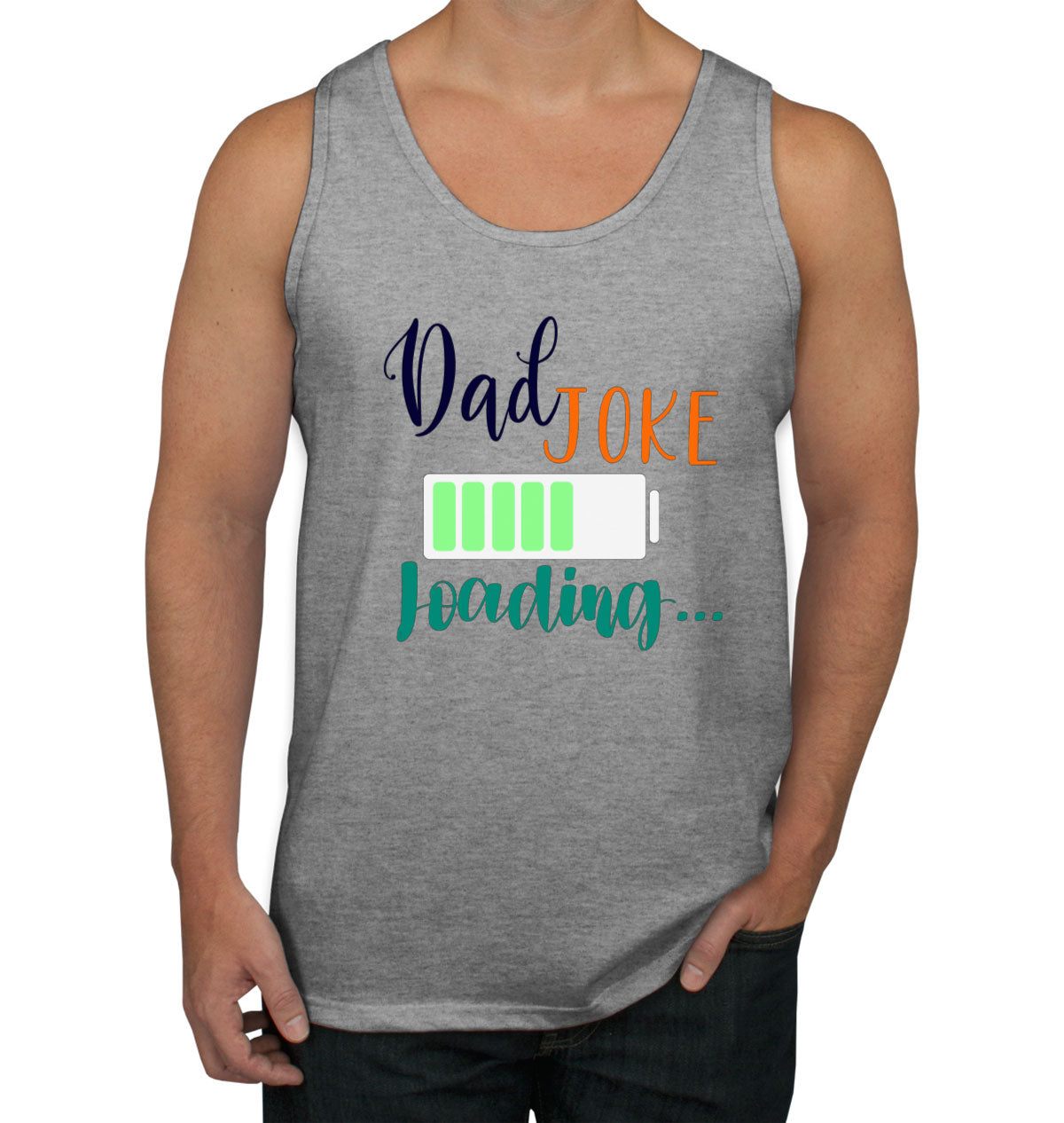 Dad Joke Is Loading Father's Day Men's Tank Top