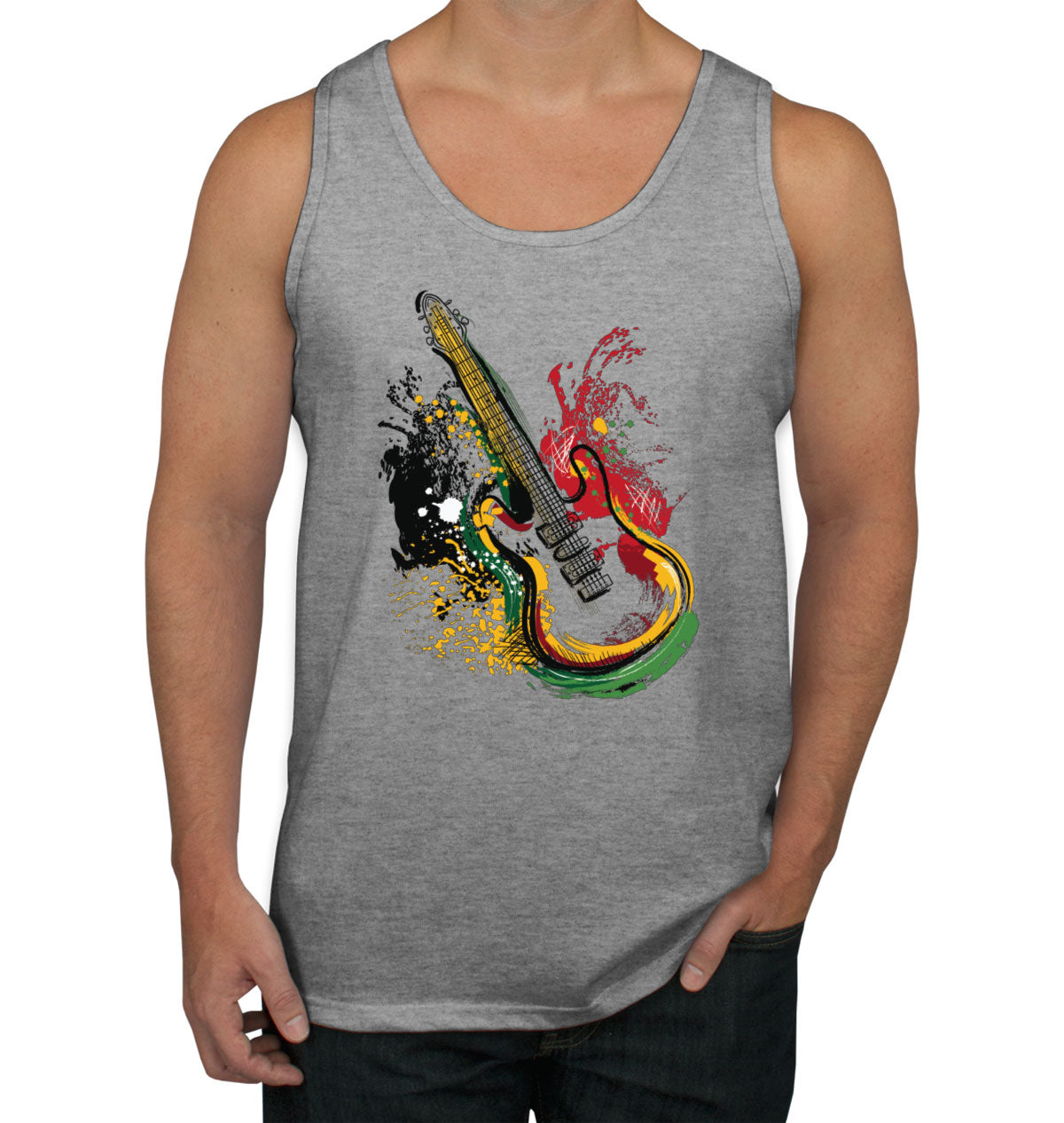 Electric Guitar Men's Tank Top