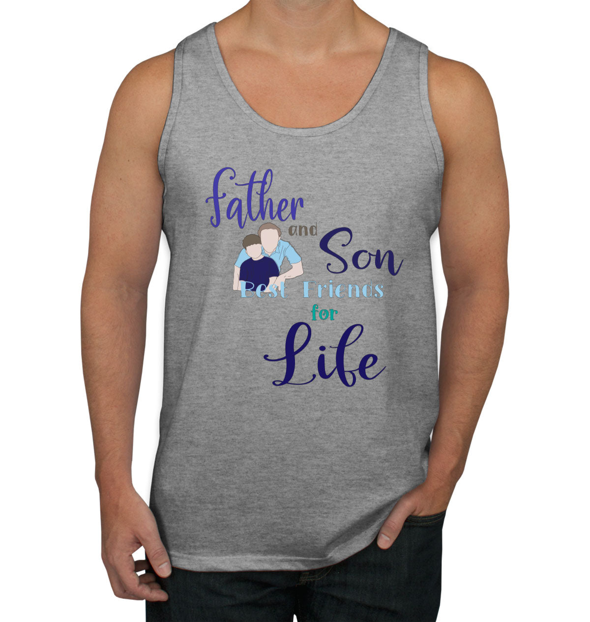 Father And Son Father's Day Men's Tank Top