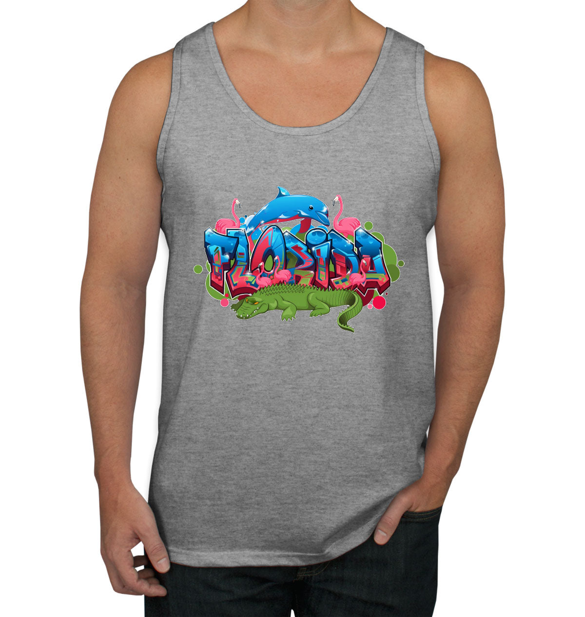 Florida Graffiti Men's Tank Top