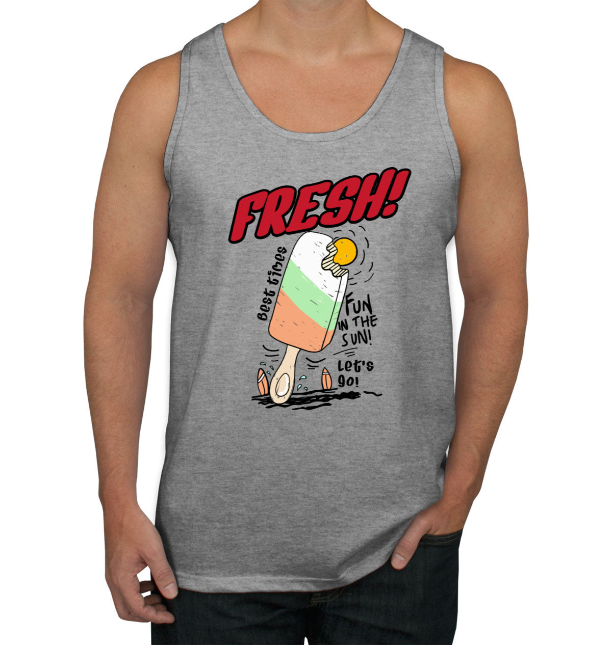 Fresh Ice Cream Men's Tank Top