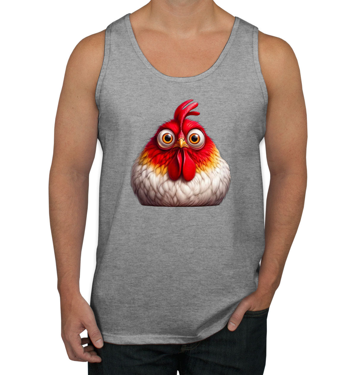 Funny Chicken Men's Tank Top