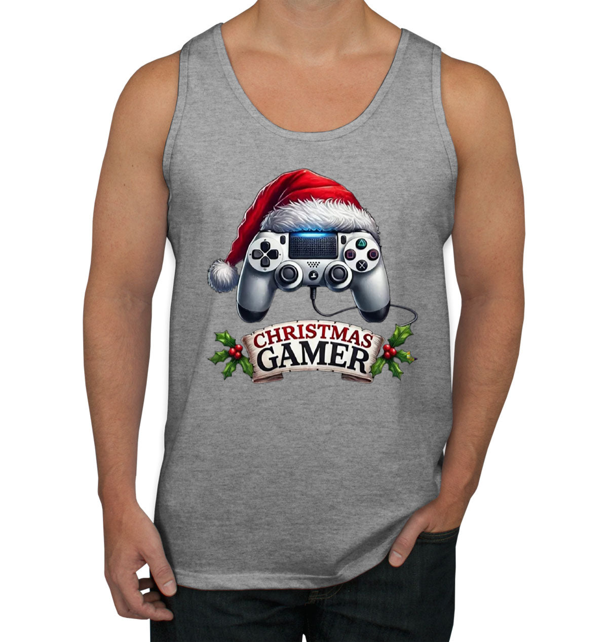 Christmas Gamer Men's Tank Top