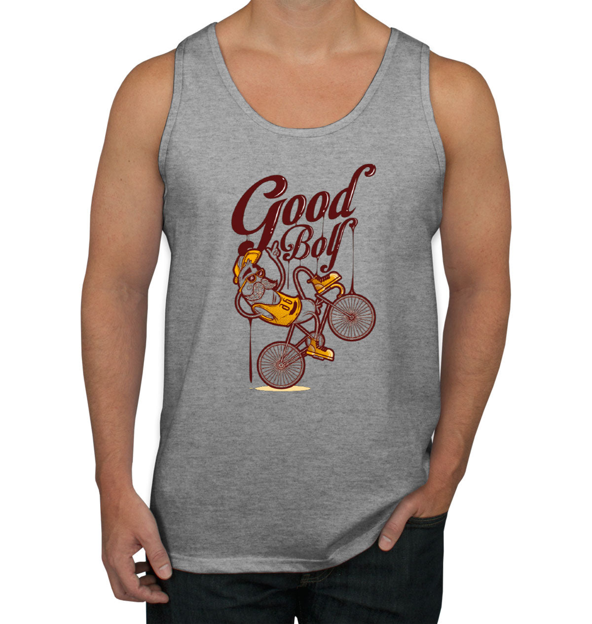 Good Boy Banana Men's Tank Top