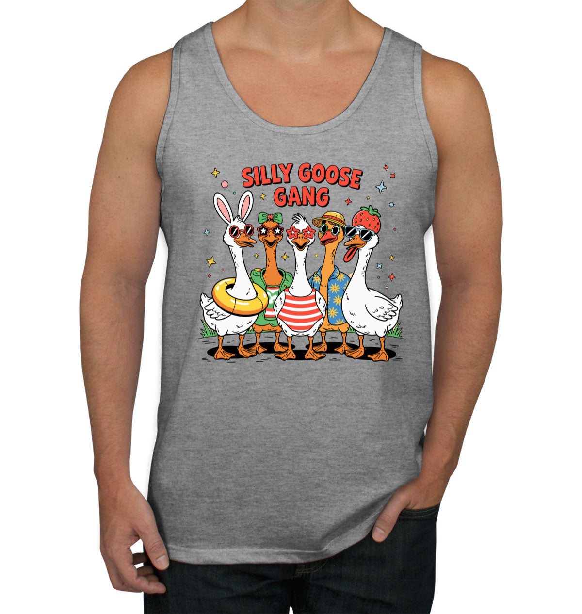 Silly Goose Gang Men's Tank Top