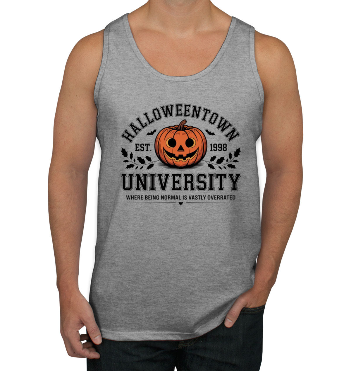 Halloweentown University Halloween Men's Tank Top