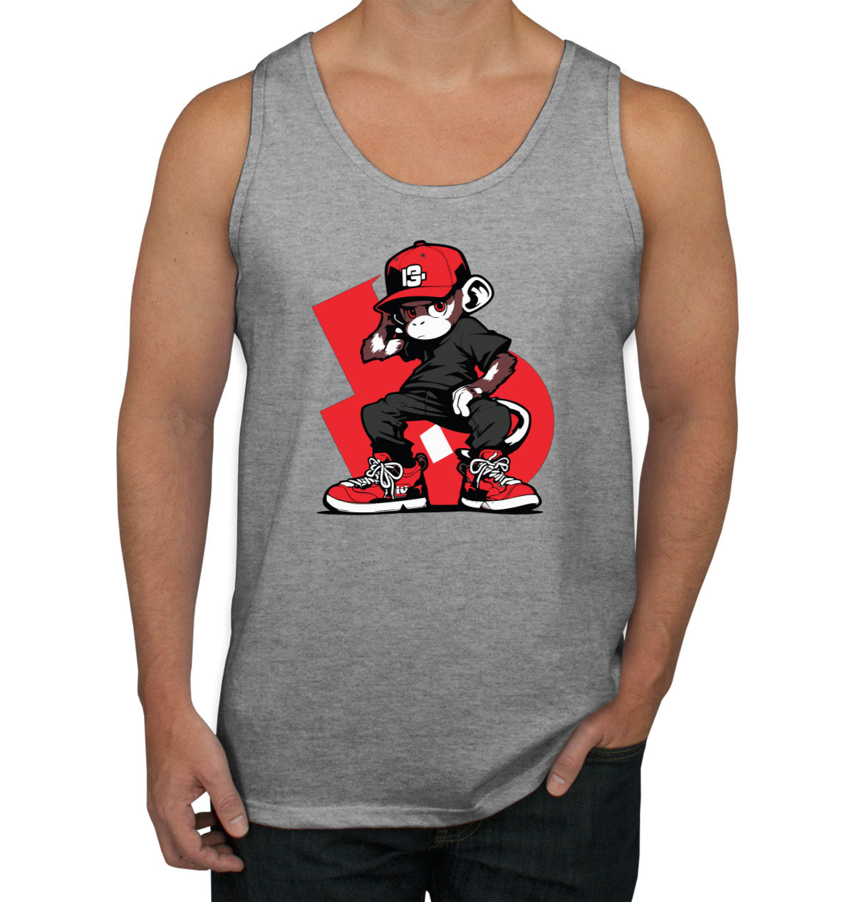 Hip Hop Monkey Men's Tank Top