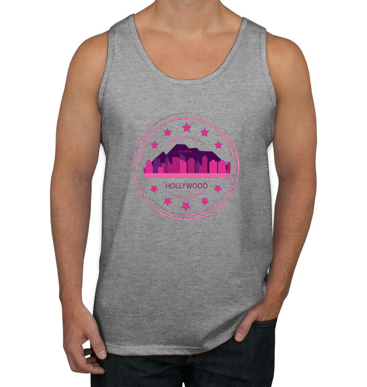 Hollywood Stamp Men's Tank Top