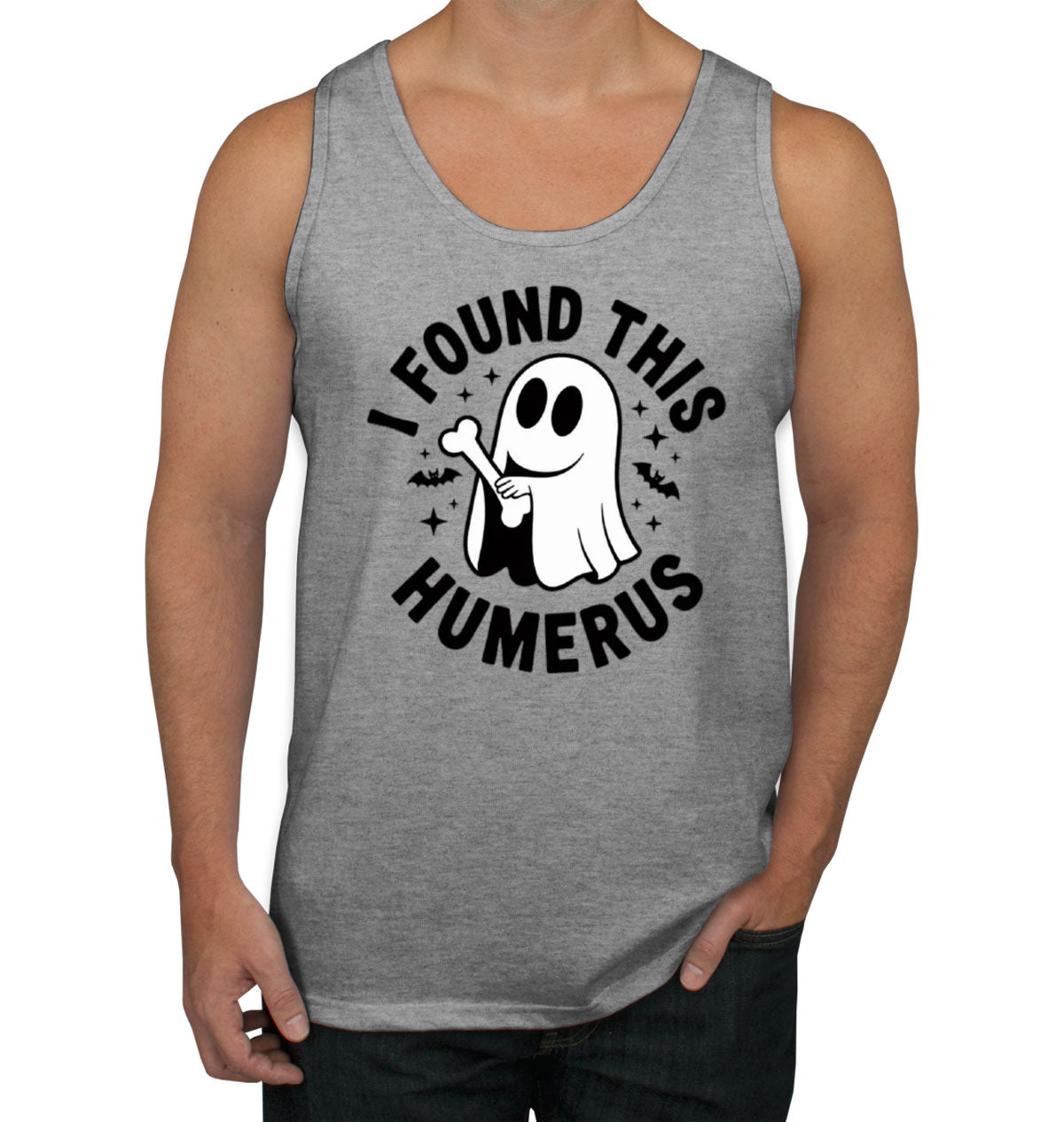 I Found This Humerus Halloween Men's Tank Top