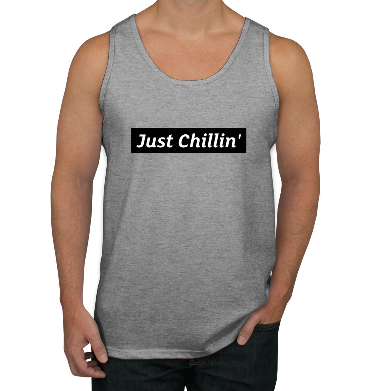 Just Chillin' Men's Tank Top