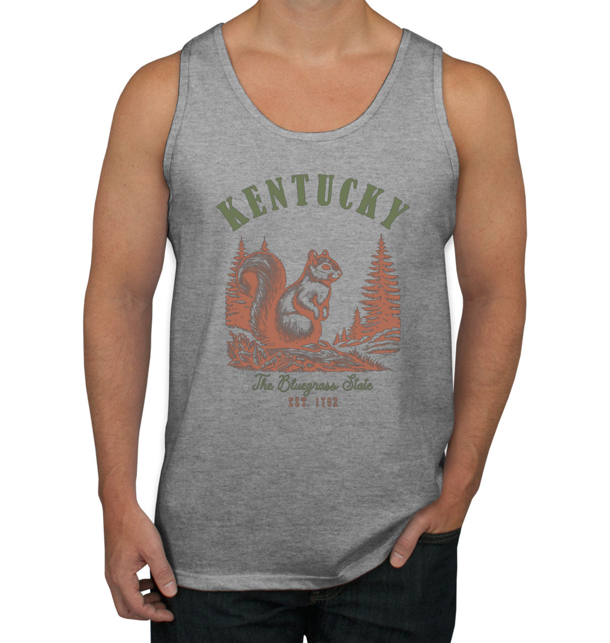 Kentucky State Vintage Men's Tank Top