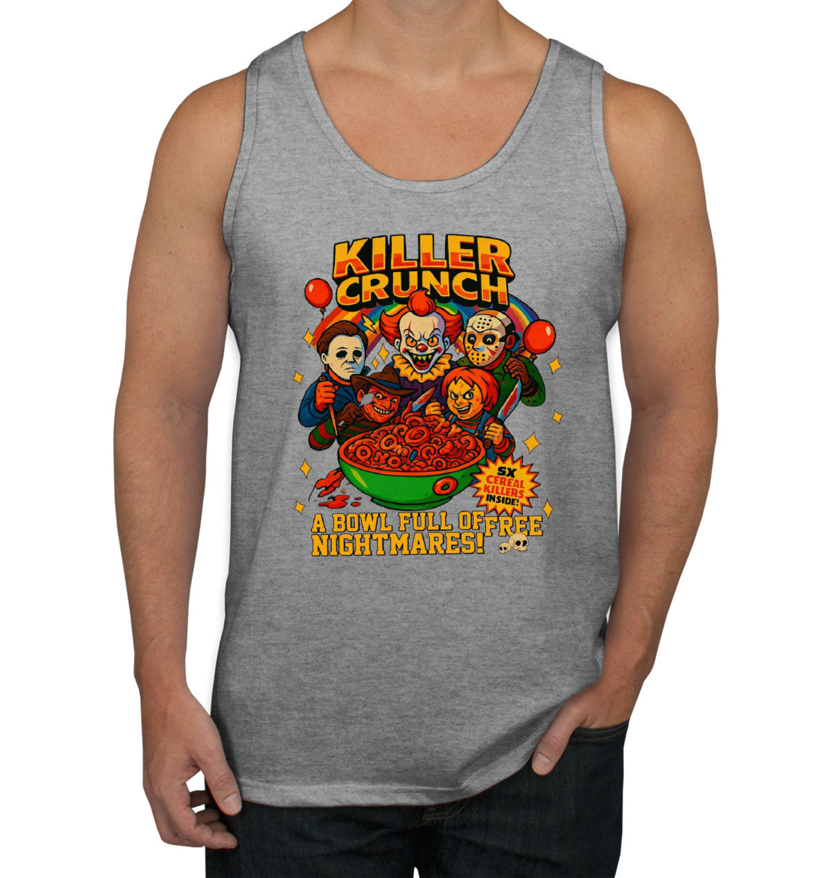 Killer Crunch Halloween Men's Tank Top