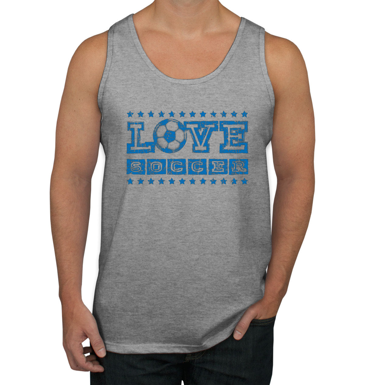 Love Soccer Men's Tank Top
