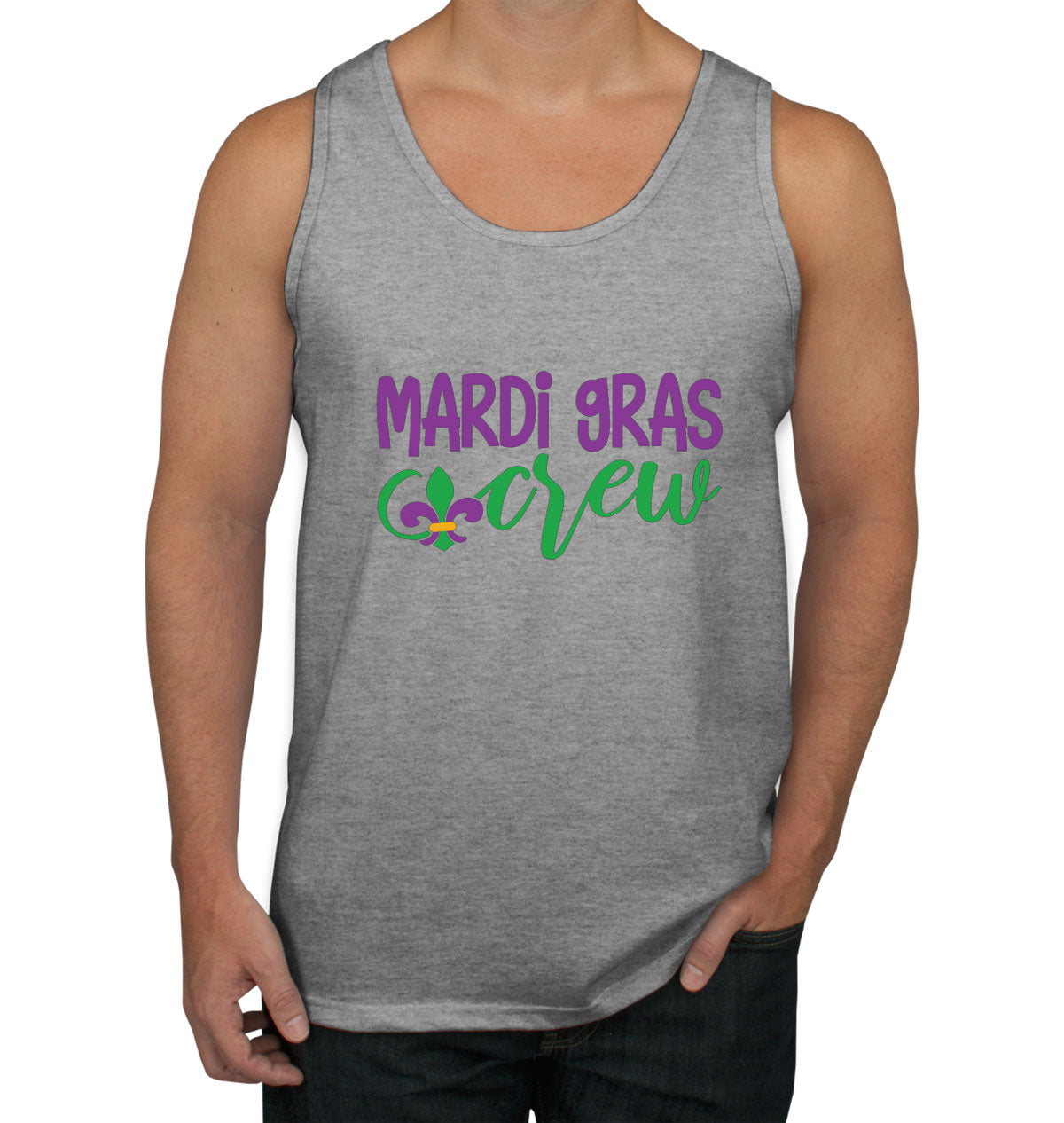 Mardi Gras Crew Men's Tank Top