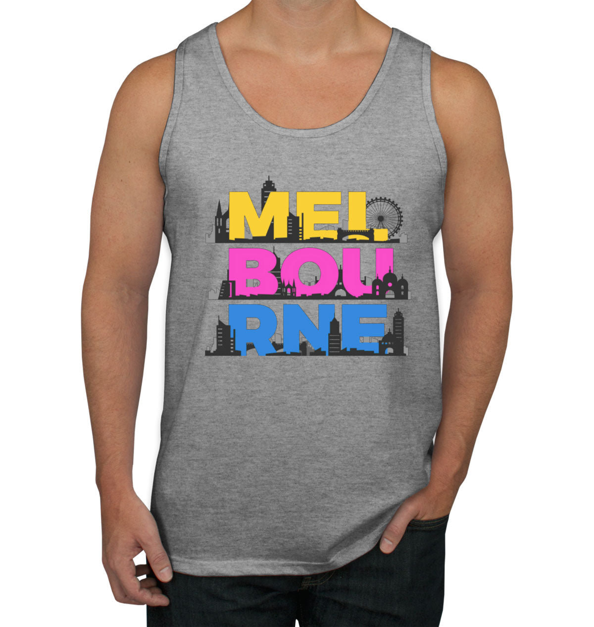 Melbourne Australia Men's Tank Top
