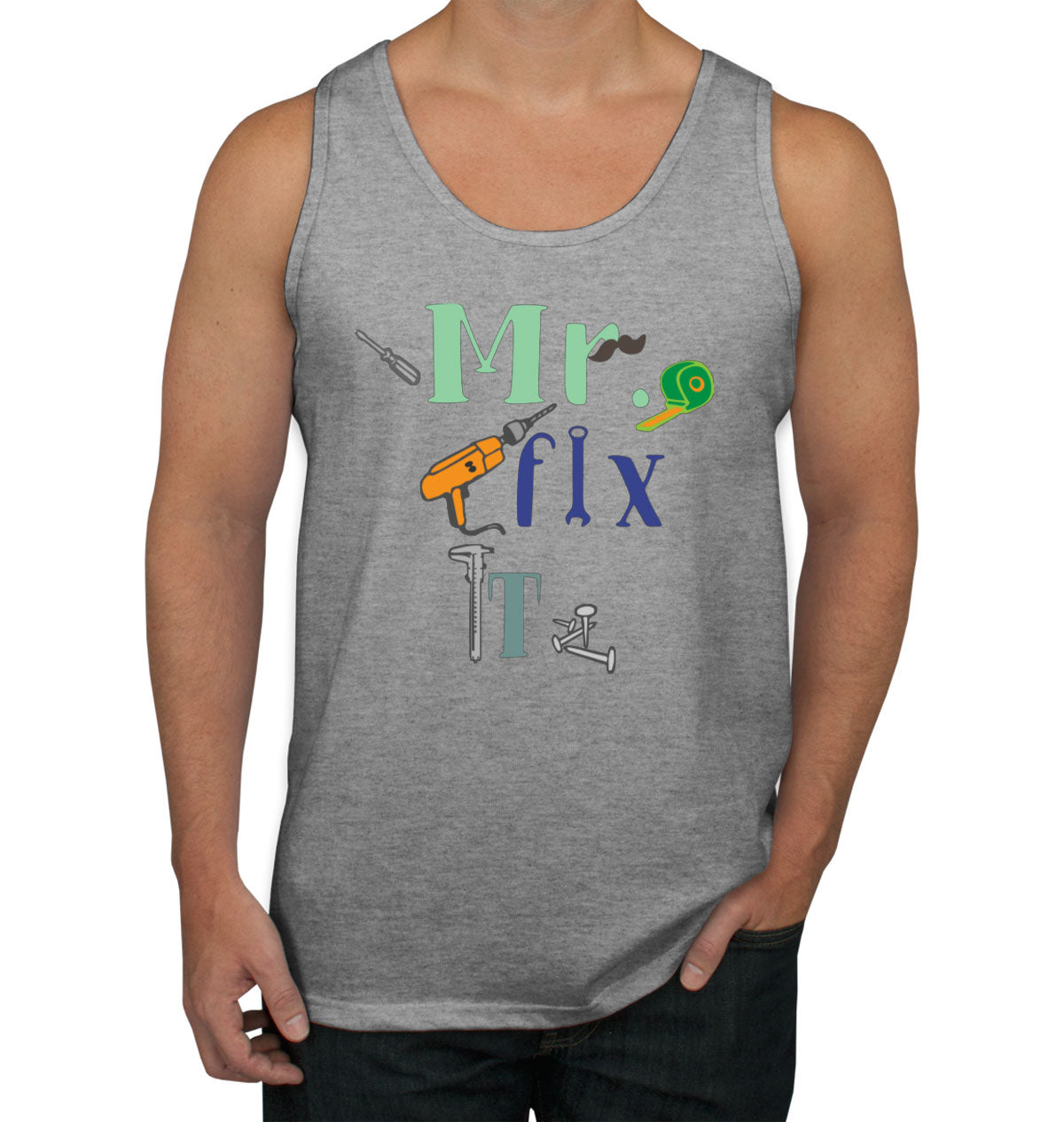 Mr. Fix It Father's Day Men's Tank Top