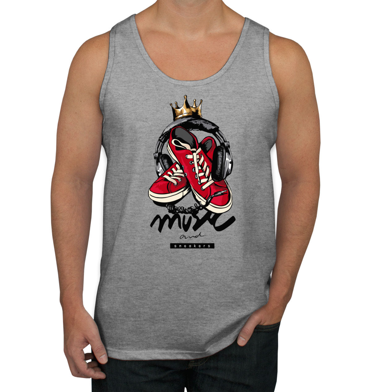 Music And Sneakers Men's Tank Top