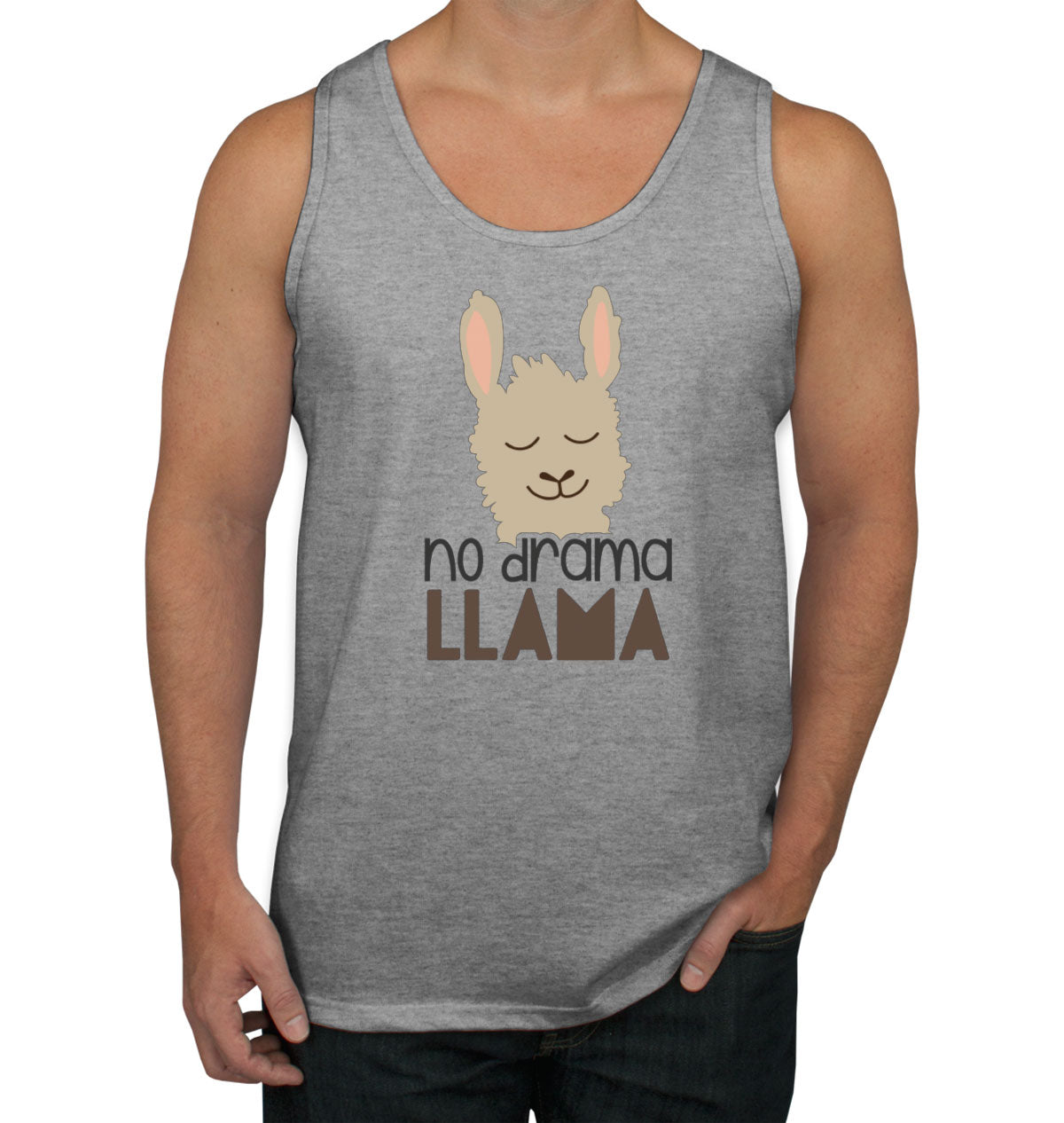 No Drama Llama Men's Tank Top