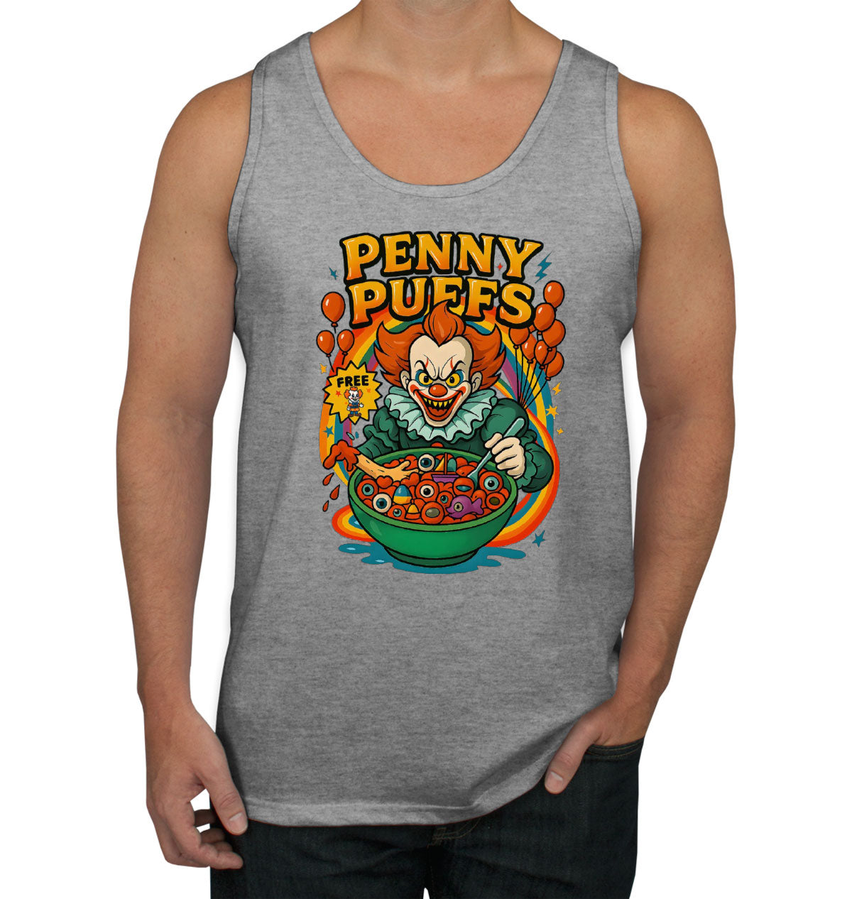 Penny Puffs Halloween Men's Tank Top