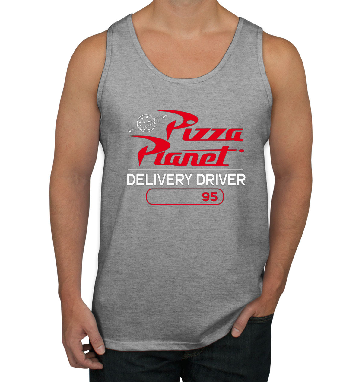 Pizza Planet Delivery Driver Men's Tank Top