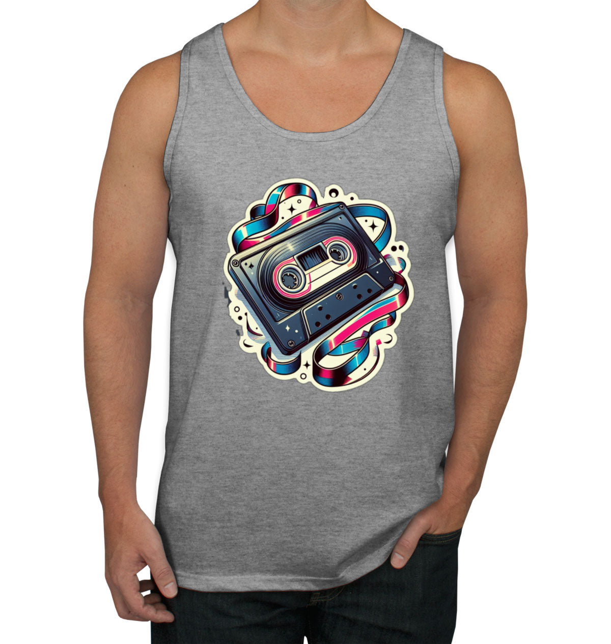 Retro Mixtape Men's Tank Top