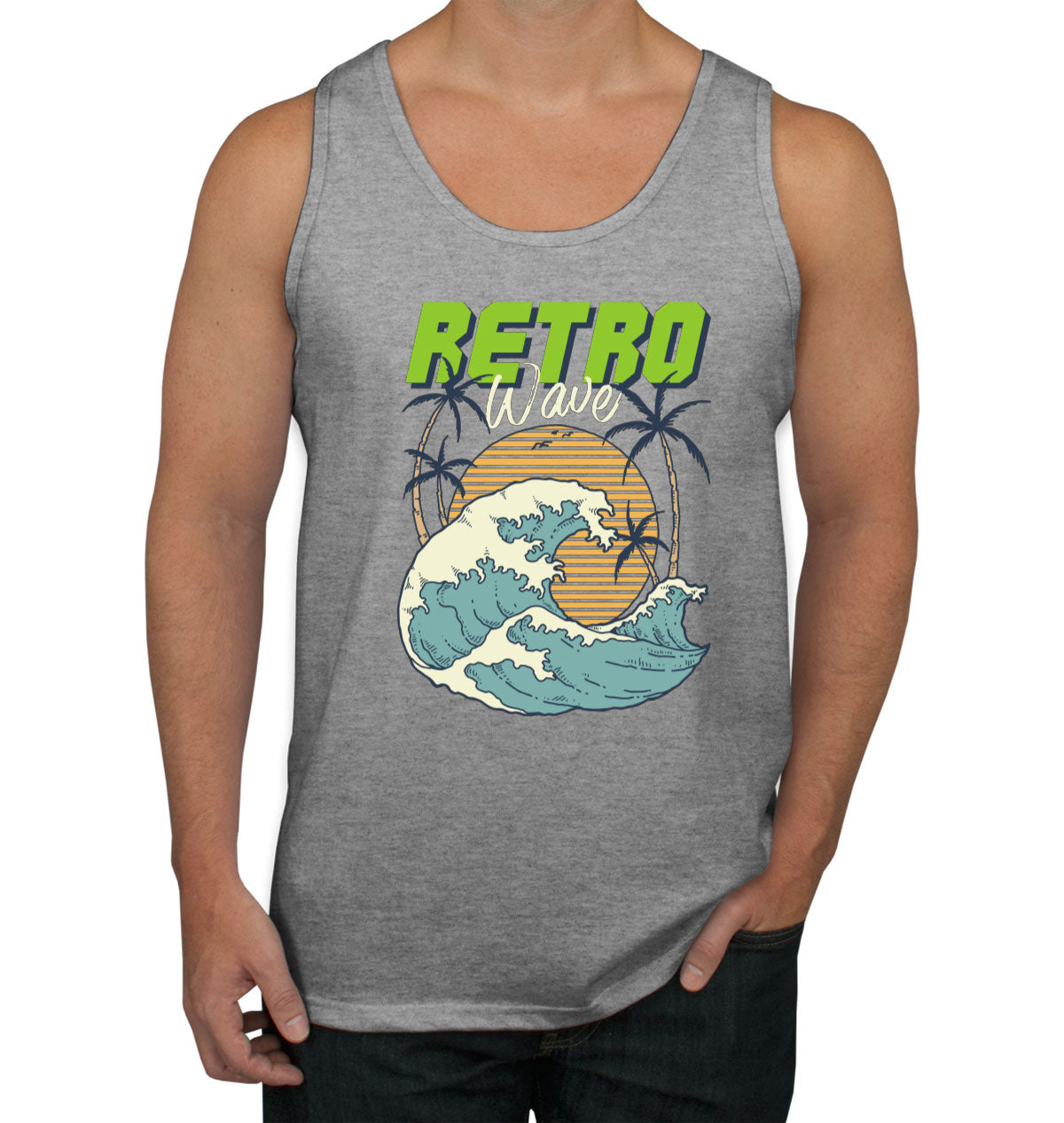 Retro Wave Men's Tank Top