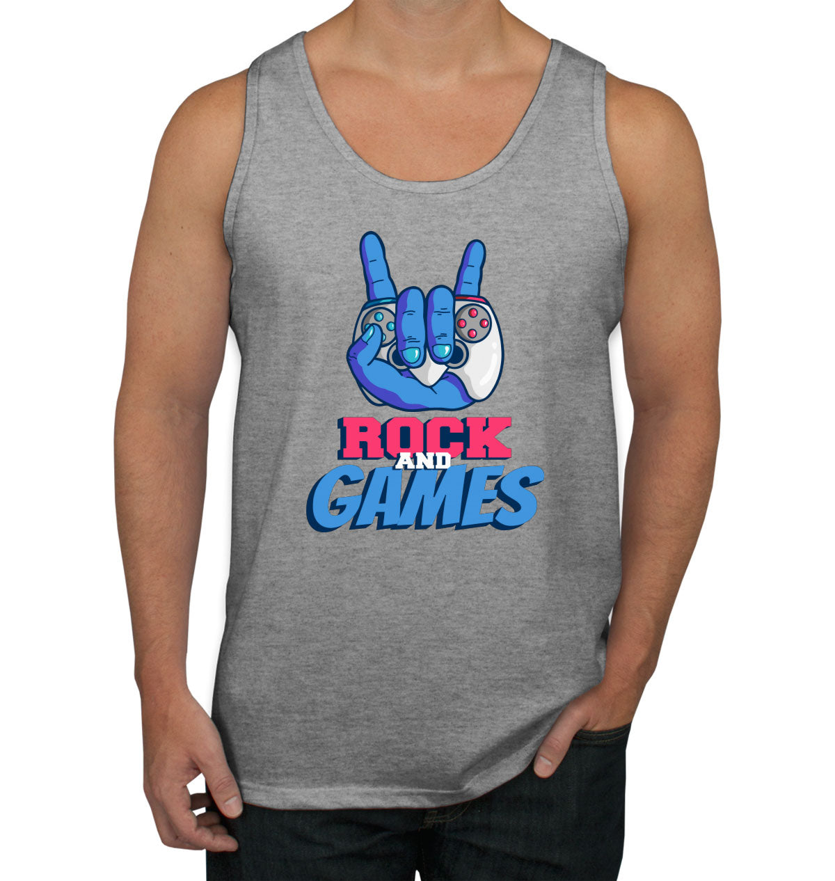 Rock And Games Men's Tank Top